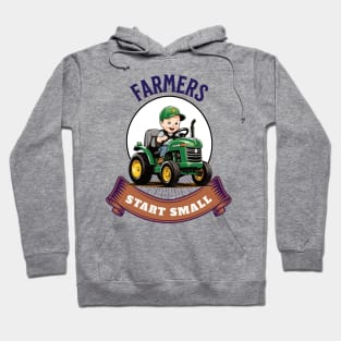 Farmers start small Hoodie